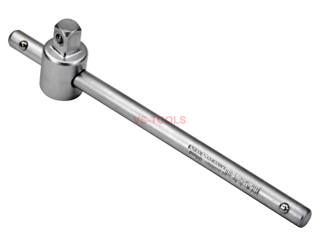 1/4in Drive Sliding T Bar Handle Socket Wrench Spanner 4